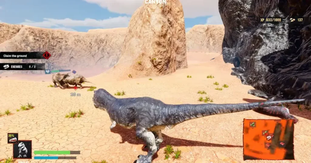 Dinosaur Survival Simulator Prehistoric RPG