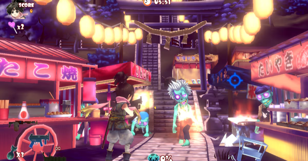 Zombie Panic in Wonderland