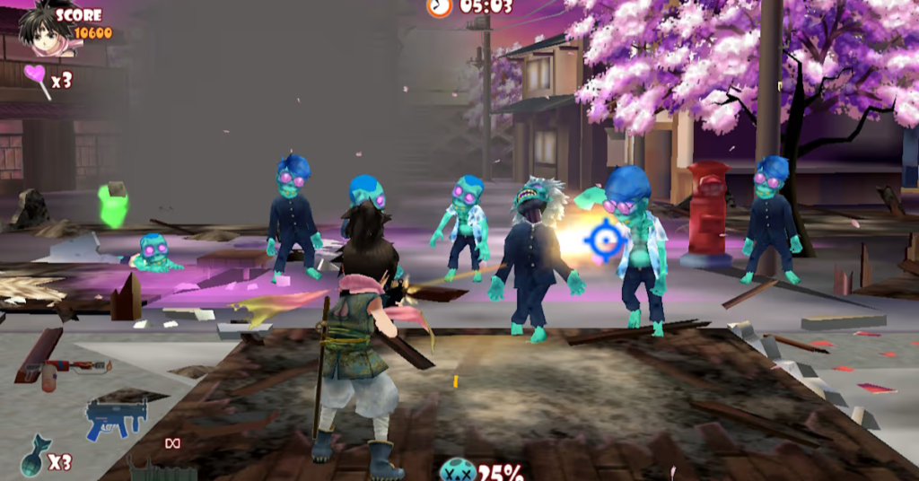 Zombie Panic in Wonderland