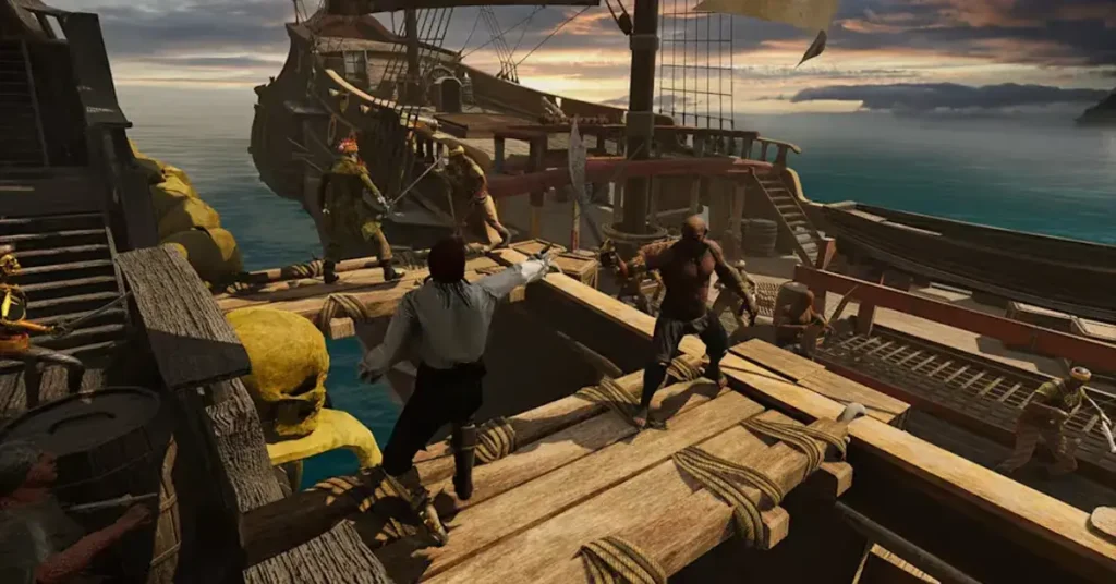 Pirate Simulator Corsair Skull & Sails