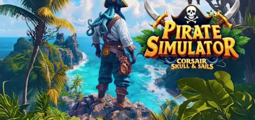 Pirate Simulator Corsair Skull & Sails